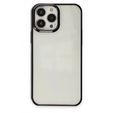 Mey İthalat®  iPhone 13 Pro Kılıf Element Silikon - Siyah