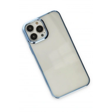 Mey İthalat® iPhone 13 Pro Kılıf Element Silikon - Sky Blue