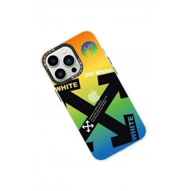 Mey İthalat®  iPhone 13 Pro Kılıf Estoril Desenli Kapak - Estoril - 5