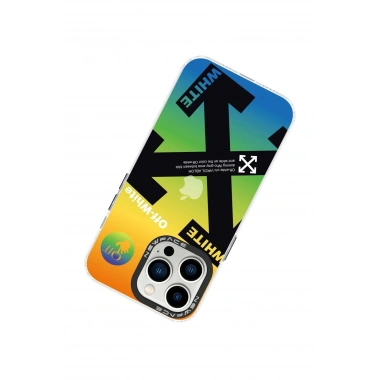 Mey İthalat®  iPhone 13 Pro Kılıf Estoril Desenli Kapak - Estoril - 5