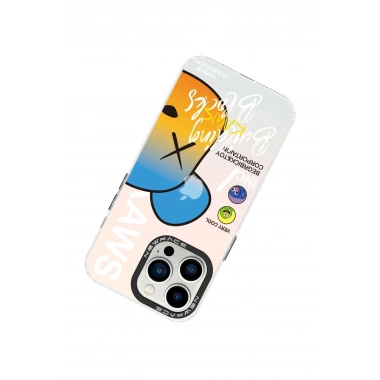 Mey İthalat®  iPhone 13 Pro Kılıf Estoril Desenli Kapak - Estoril - 6
