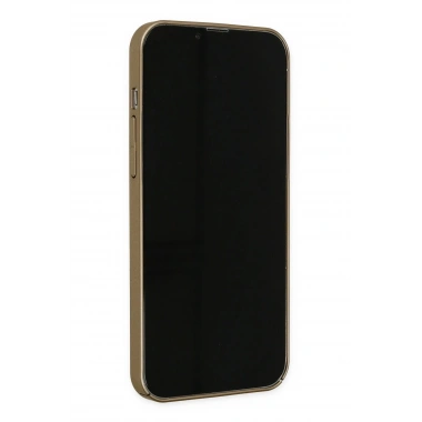 Mey İthalat® iPhone 13 Pro Kılıf Jack Magneticsafe Lens Silikon - Gold