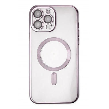 Mey İthalat®  iPhone 13 Pro Kılıf Kross Magneticsafe Kapak - Mor
