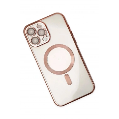Mey İthalat®  iPhone 13 Pro Kılıf Kross Magneticsafe Kapak - Rose