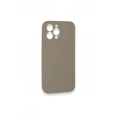 Mey İthalat®  iPhone 13 Pro Kılıf Lansman Legant Silikon - Bej