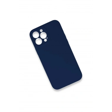 Mey İthalat®  iPhone 13 Pro Kılıf Lansman Legant Silikon - Lacivert