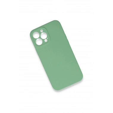 Mey İthalat®  iPhone 13 Pro Kılıf Lansman Legant Silikon - Yeşil