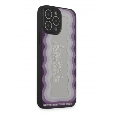 Mey İthalat®  iPhone 13 Pro Kılıf Mirror Desenli Kapak - Mirror - 5