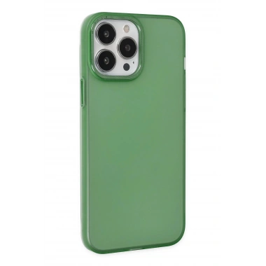 Mey İthalat® iPhone 13 Pro Kılıf Modos Metal Kapak - Koyu Yeşil