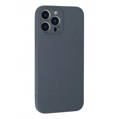 Mey İthalat®  iPhone 13 Pro Kılıf Nano içi Kadife Silikon - Gri