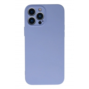 Mey İthalat®  iPhone 13 Pro Kılıf Nano içi Kadife Silikon - Lila