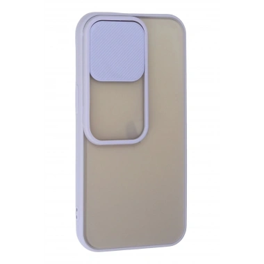Mey İthalat® iPhone 13 Pro Kılıf Palm Buzlu Kamera Sürgülü Silikon - Lila