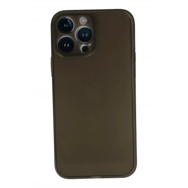 Mey İthalat®  iPhone 13 Pro Kılıf PP Ultra İnce Kapak - Gri