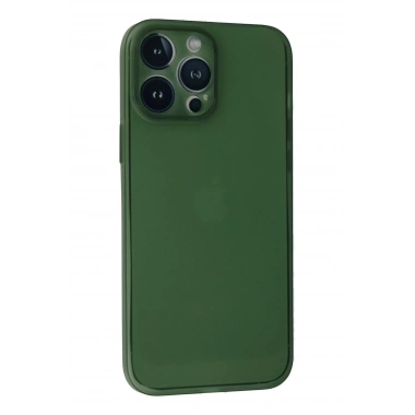 Mey İthalat®  iPhone 13 Pro Kılıf PP Ultra İnce Kapak - Yeşil
