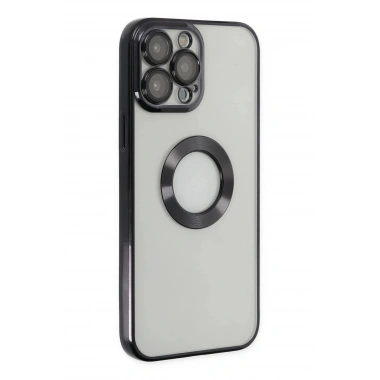 Mey İthalat® iPhone 13 Pro Kılıf Slot Silikon - Siyah