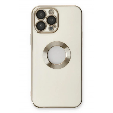 Mey İthalat® iPhone 13 Pro Kılıf Store Silikon - Beyaz