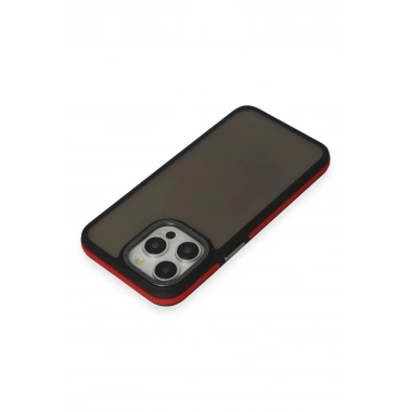 Mey İthalat® iPhone 13 Pro Max Harvel Kapak - Kırmızı