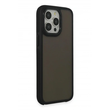 Mey İthalat®  iPhone 13 Pro Max Harvel Kapak - Siyah