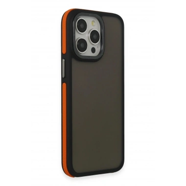 Mey İthalat®  iPhone 13 Pro Max Harvel Kapak - Turuncu