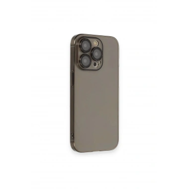 Mey İthalat®  iPhone 13 Pro Max Kılıf Armada Lensli Kapak - Siyah