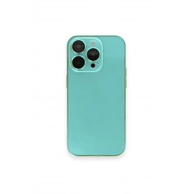 Mey İthalat®  iPhone 13 Pro Max Kılıf Armada Lensli Kapak - Yeşil