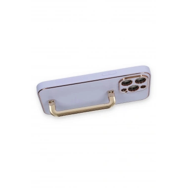 Mey İthalat®  iPhone 13 Pro Max Kılıf Coco Elit Kapak - Lila