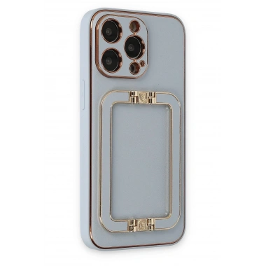 Mey İthalat®  iPhone 13 Pro Max Kılıf Coco Elit Kapak - Turkuaz