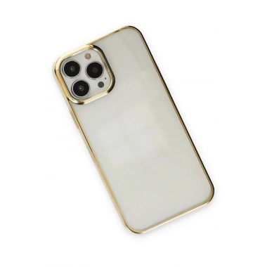 Mey İthalat® iPhone 13 Pro Max Kılıf Element Silikon - Gold