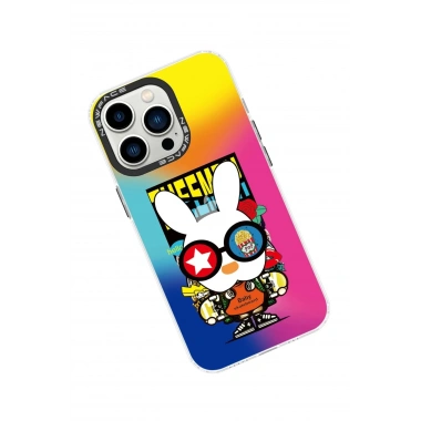 Mey İthalat®  iPhone 13 Pro Max Kılıf Estoril Desenli Kapak - Estoril - 10