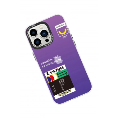 Mey İthalat®  iPhone 13 Pro Max Kılıf Estoril Desenli Kapak - Estoril - 4