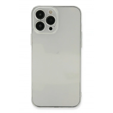 Mey İthalat® iPhone 13 Pro Max Kılıf Fly Lens Silikon - Şeffaf