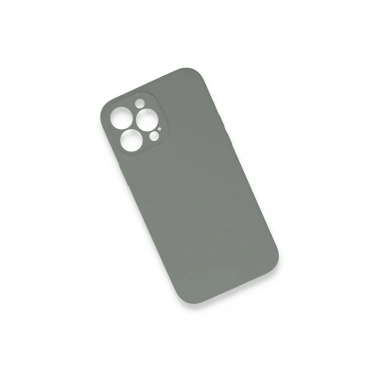 Mey İthalat®  iPhone 13 Pro Max Kılıf Lansman Legant Silikon - Gri