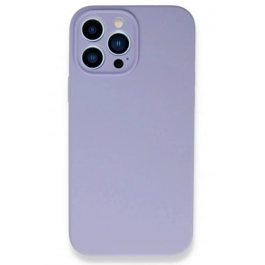 Mey İthalat®  iPhone 13 Pro Max Kılıf Lansman Legant Silikon - Lila