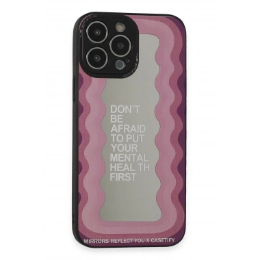 Mey İthalat®  iPhone 13 Pro Max Kılıf Mirror Desenli Kapak - Mirror - 11