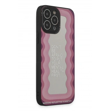 Mey İthalat®  iPhone 13 Pro Max Kılıf Mirror Desenli Kapak - Mirror - 11
