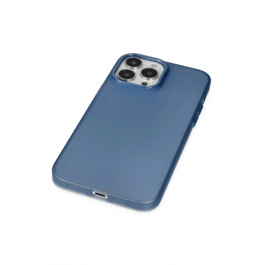 Mey İthalat® iPhone 13 Pro Max Kılıf Modos Metal Kapak - Lacivert