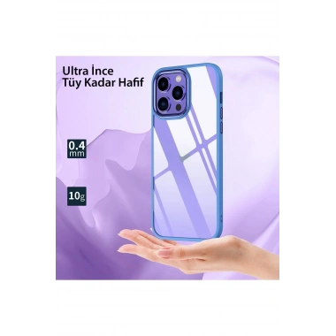 Mey İthalat® iPhone 13 Pro Max Kılıf Power Silikon - Siyah
