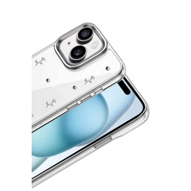 Mey İthalat®   iPhone 14 Fiyonk Desenli Kapak - Desen 4
