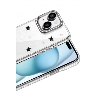 Mey İthalat®   iPhone 14 Fiyonk Desenli Kapak - Desen 7