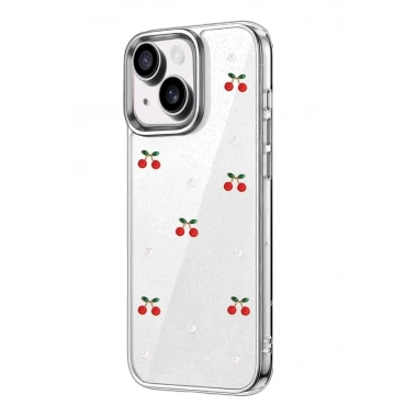 Mey İthalat®   iPhone 14 Fiyonk Desenli Kapak - Desen 9