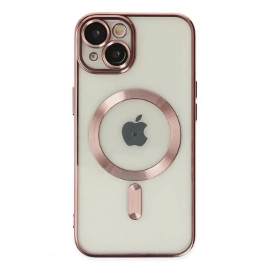 Mey İthalat®   iPhone 14 Kılıf Kross Magneticsafe Kapak - Rose