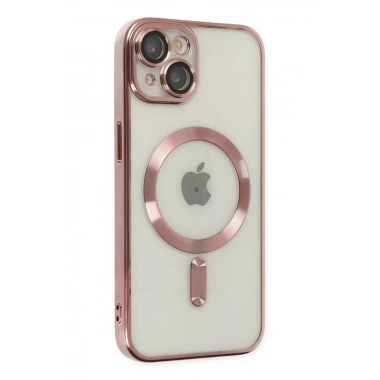 Mey İthalat®   iPhone 14 Kılıf Kross Magneticsafe Kapak - Rose