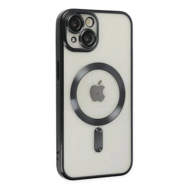 Mey İthalat®  iPhone 14 Kılıf Kross Magneticsafe Kapak - Siyah