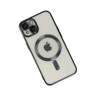 Mey İthalat®  iPhone 14 Kılıf Kross Magneticsafe Kapak - Siyah