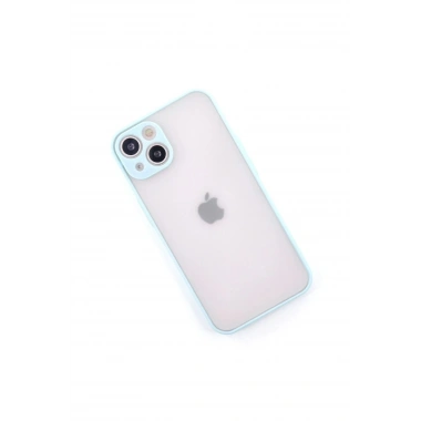 Mey İthalat®  iPhone 14 Kılıf Montreal Silikon Kapak - Turkuaz