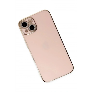 Mey İthalat®  iPhone 14 Kılıf Volet Silikon - Pembe