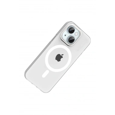 Mey İthalat®   iPhone 14 PC Blank Magsafe Kapak - Şeffaf