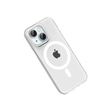 Mey İthalat®   iPhone 14 PC Blank Magsafe Kapak - Şeffaf