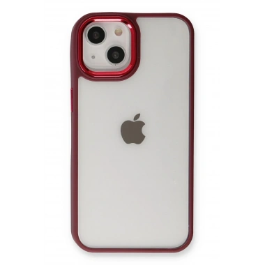 Mey İthalat® iPhone 14 Plus Kılıf Dora Kapak - Kırmızı