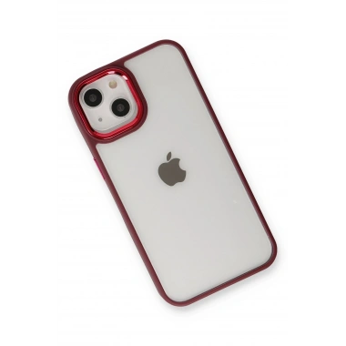 Mey İthalat® iPhone 14 Plus Kılıf Dora Kapak - Kırmızı